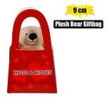 Plush Bear In Giftbag 9CM Love Marketplace Brits Bros