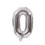 16-INCH Number Aluminum Film Balloon - SILVER9