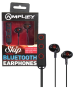 Amplify AMP-1000-BKRD Pro Skip Series Bluetooth Earphones - Black And Red