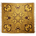 Mamohato - Pitiki Brown caramel yellow - 150 X 165 Cm