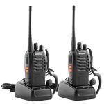 Zs - Baofeng 16-CHANNEL Uhf Walkie Talkie 2-WAY Radio - 2 Piece