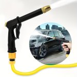 1PC Upgraded High-pressure Water Gun Portable Water Hose Nozzle Spray Adjustable Garden Hose Nozzle Spray Car Washing And Pet Cl