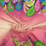 150CM Printed Chiffon Fabric Per Meter 5