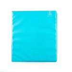 Yoobi 1 Inch Binder 3-RING Binder With 2 Pockets Holds Up To 220 Sheets Aqua