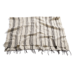 Charcoal Fine Line Merino Throw