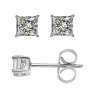 925 Sterling Silver 3MM By 3MM MINI Sterling Silver Cubic Zirconia Stud Earrings