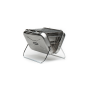 Portable Briefcase Stainless Steel Charcoal Braai