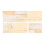 Wall Cladding Concrete Hill Beige L37CM X W10CM 1M2/BOX