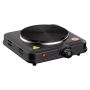 Premium 1000W Single Ceramic Hot Plate Stove - Adjustable Heat Control Knob