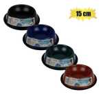 Pet Dog Bowl S S Dark Colours 15CM Marketplace Brits Bros