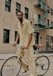 Regular Fit Textured Resort Shirt - Green