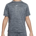 Nike Multi Boys' Dri-fit Short-sleeve Top - Grey - L
