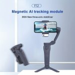 2024 New Magnetic Ai Three-axis Anti-shake Video Stabilizer Ai Tracking Module Front Rear Tracking App Various Stimulating Gamep