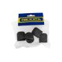 - Round - Rubber - Ferrules - 22MM - 4/PKT - 3 Pack