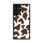 Custom Printed Tpu Cases - Samsung Galaxy S22 Ultra 5G & 39 Brown Cow Print& 39 By