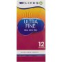 Clicks Condoms Ultra Fine 12S