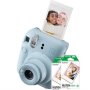 Fujifilm Instax Cam MINI 12 Pastel Blue Combo 1