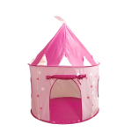Ashcomonline Kids Castle Pink Fairy Princess Castle Tent Play Tents