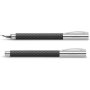 Faber-Castell Ambition 3D Leaves Fountain Pen Black