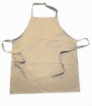 - 100% Cotton Apron - Stone