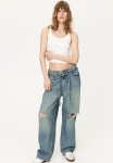 Super Baggy Low Jeans - Blue