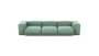Three Module Sofa - Velvet - Mint - 314CM X 115CM