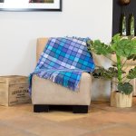 Brites - Cardiff Navy blue Velvet - 140 X 138 Cm