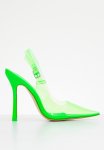 Infinity Court Heel - Neon Green