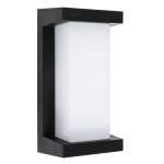 Clara Black LED Outdoor Wall Light