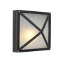 Eurolux Bulkhead Small W/cross Black