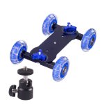 E-photo 4 Wheel Dolly Cart & Ballhead For Stable Video Recording - EPHK087