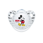 Nuk Mickey 2022 Soother 6 - 18 Months - Transparent
