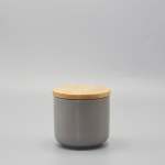 Grey Ceramic Storage Canister - Small 8 X 8CM