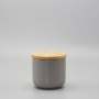 Grey Ceramic Storage Canister - Small 8 X 8CM