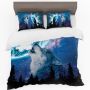 Howling Wolf Duvet Cover Set King