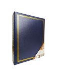 Vintage Photo Album Blue – 200 Pockets