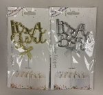 It’s A Boy girl Cake Topper
