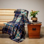 Piccolo - Patterson Navy khaki - 110 X 130 Cm