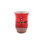 Santa Xmas Hurricane Vase 10.5CMX15CM