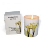 Ml X Ray Flower Porcelain Candle Rose