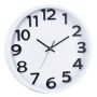 White Analogue Wall Clock - 35CM