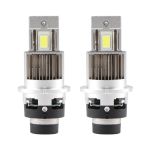 D2S LED Globes Pop Super Bright LED Headlight - Set Of 2