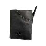 Principe Adrian Wallet In Black - Black Onesize
