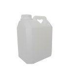 Plastic Jerry Can With Lid 2LT Square