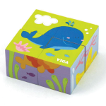 Sea Cube Puzzle 4PC