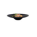 Nova Style Round Signature Plate 29CM Matt Black Pack Of 6
