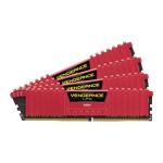 Corsair CMK16GX4M4A2400C14R Vengeance Lpx 16GB 4 X 4GB Kit DDR4 2400MHZ CL14 1.2V Red Desktop Memory