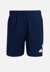 Adidas Performance Train Essentials Logo Training Shorts - Dark Blue & White