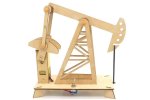 School Project Set Oil Rig Corn Crusher Complete Kit