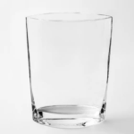 Krosno - Clear Vase Large Oval 28CM H X 21.5CM W X 11CM W
